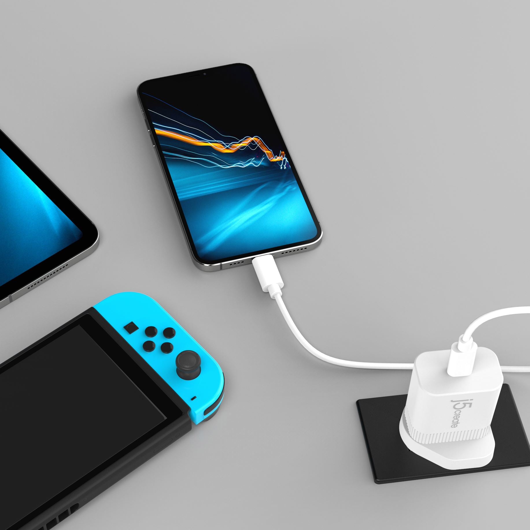j5create Netzteil (UK) – 20 W, 1× USB-C, PD