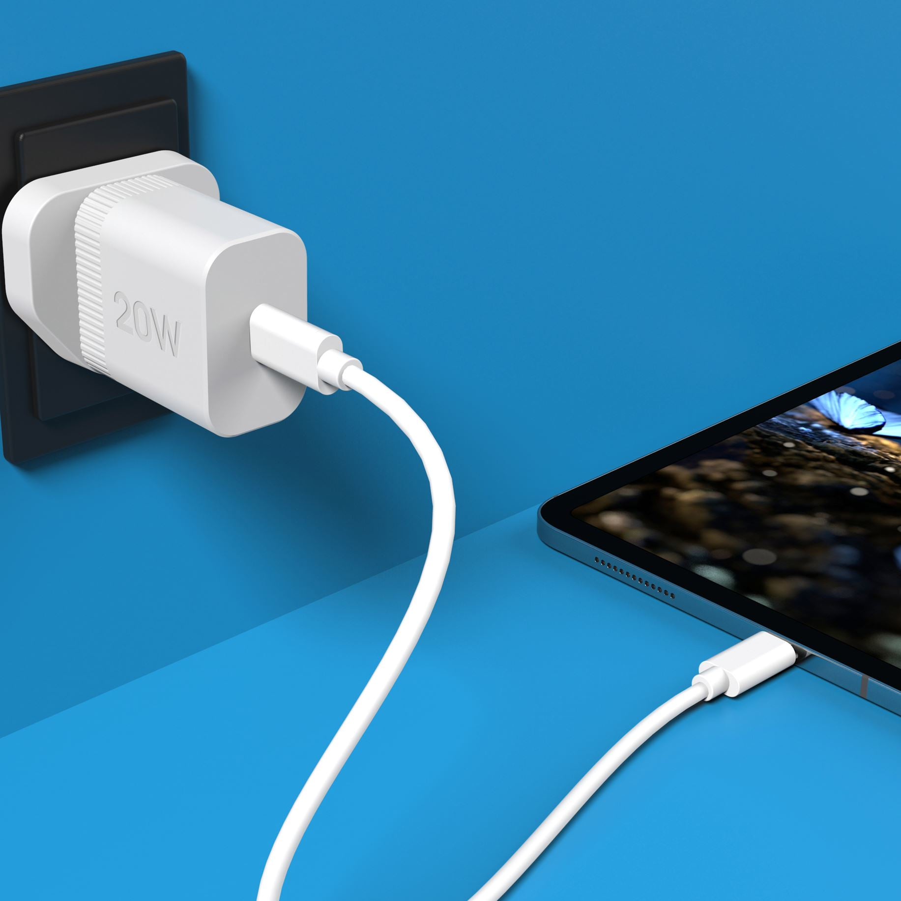j5create Netzteil (UK) – 20 W, 1× USB-C, PD