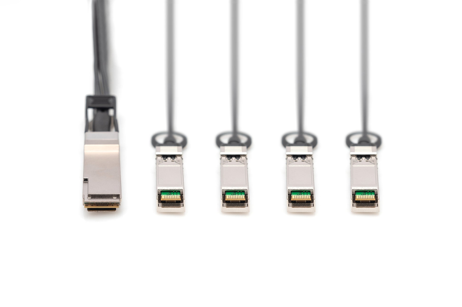 Digitus QSFP+ 4×SFP+ DAC-Kabel – 40G, 1 m