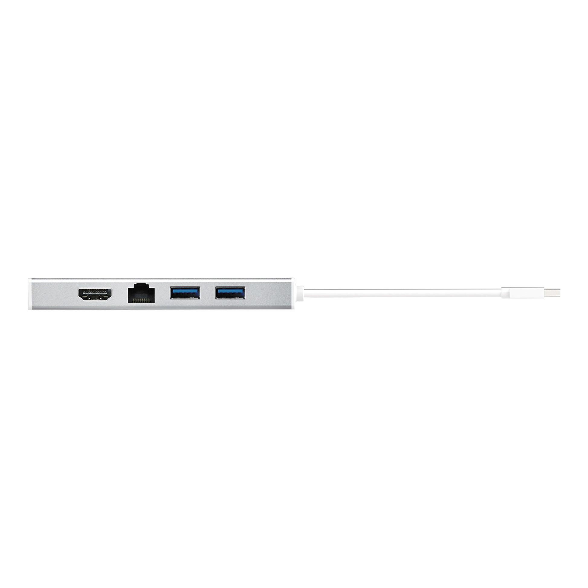 j5create JUD380-N Multiport-Adapter – USB-A, 1× HDMI, 1× VGA, GbE, für Windows/Mac
