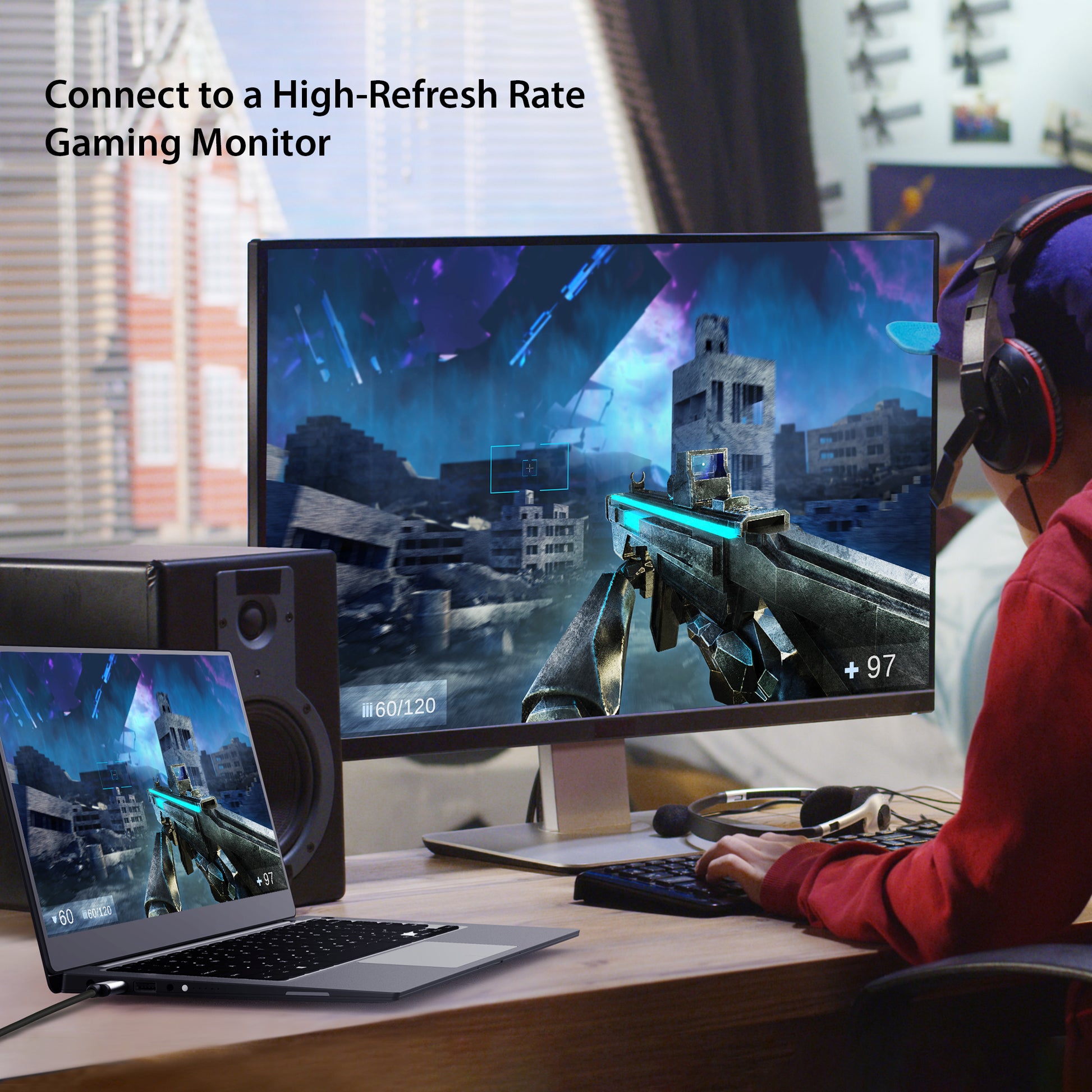 j5create USB-C auf HDMI Adapter, HDMI 2.1, 8K