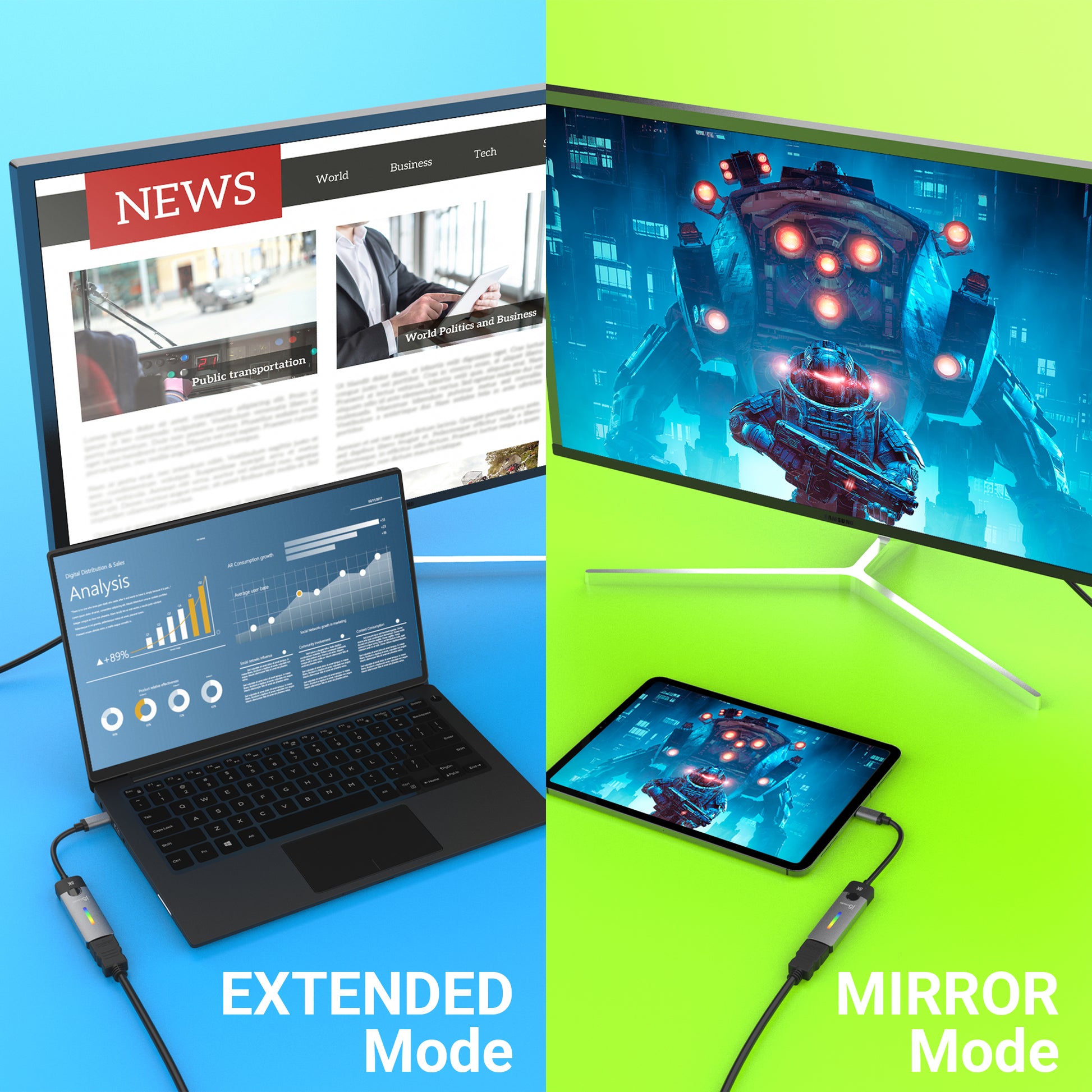 j5create USB-C auf HDMI Adapter, HDMI 2.1, 8K