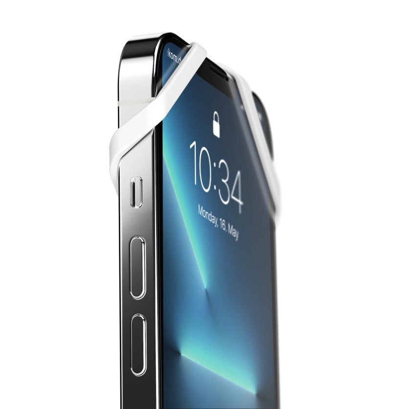 Vonmählen Infinity Plus – Smartphone-Trageband – Nylon/Silikon, Handyhülle, für Smartphones, Weiss