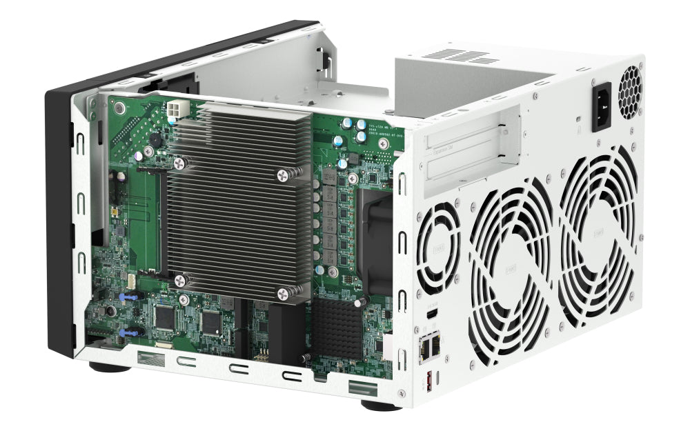 QNAP TVS-H874X-I9-64G Allgemeines Speichergerät – 2× 2,5 GbE, 8-Bay, 16-Kern Core-i9