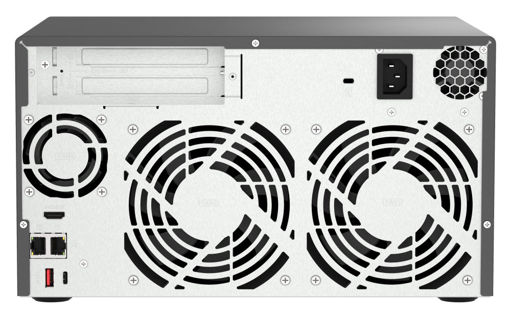 QNAP TVS-H874X-I9-64G Allgemeines Speichergerät – 2× 2,5 GbE, 8-Bay, 16-Kern Core-i9