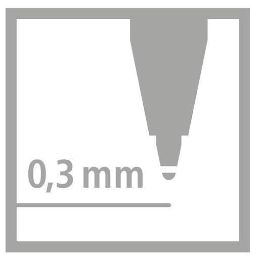 STABILO Tintenrollerpatronen EASYoriginal Start – Blau, 0,3 mm, geruchsarm, 3 Stk.
