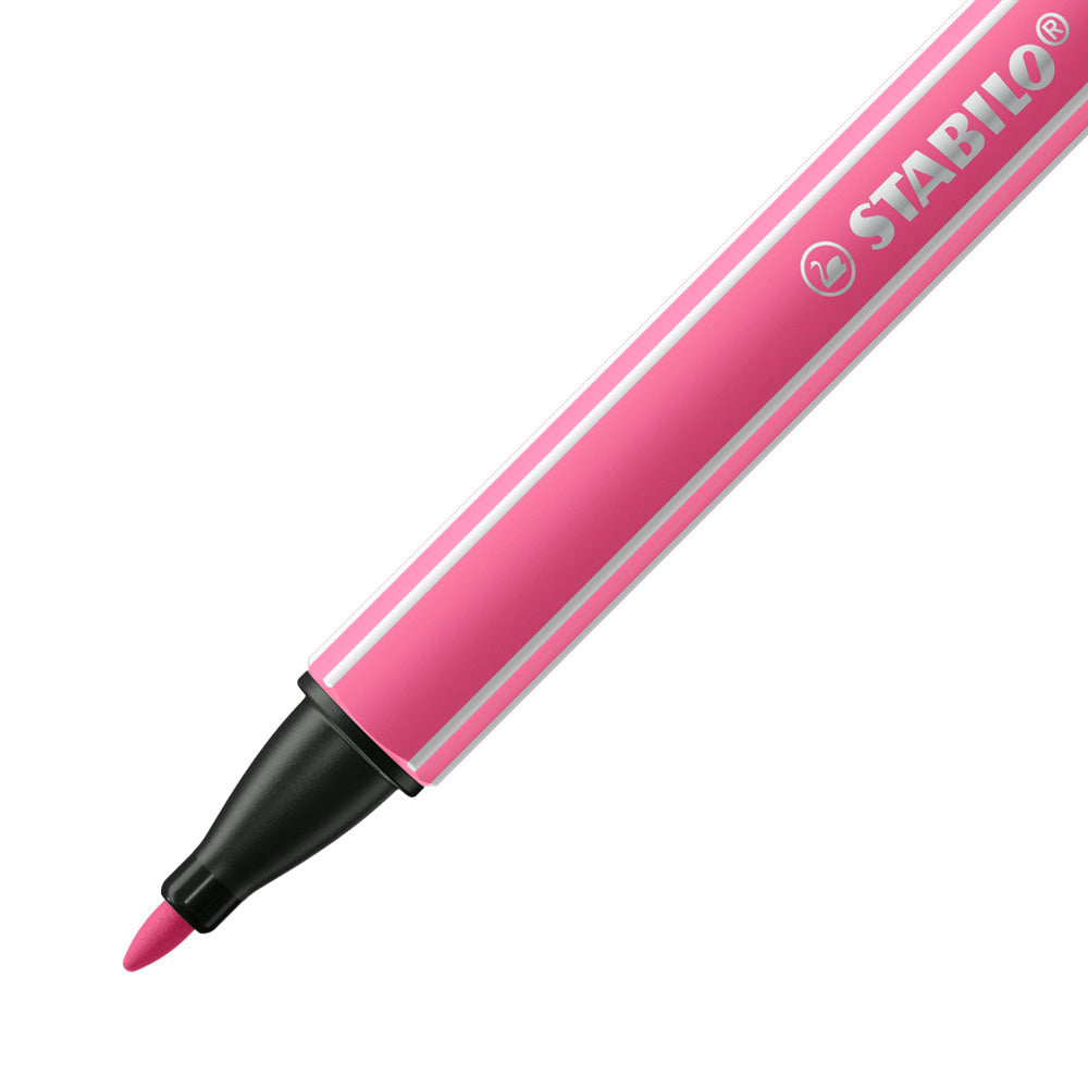 STABILO pointMax Fineliner – 0,8 mm, pink, 1 Stk., Cap-Off