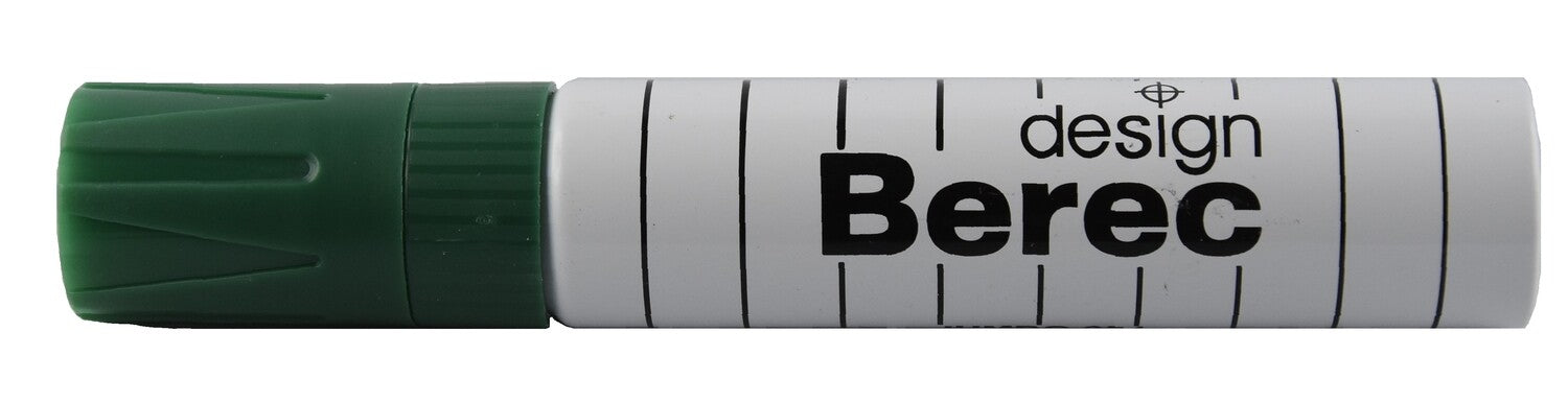BEREC Whiteboard-Marker – 3–12 mm, grün, 10 Stk., nachfüllbar – für Whiteboards