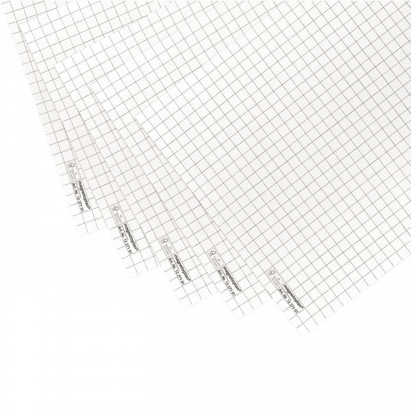 Magnetoplan Flipchartblock kariert – 65 × 93 cm, 5×20 Blätter, 80 g/m², 6-fach Lochung