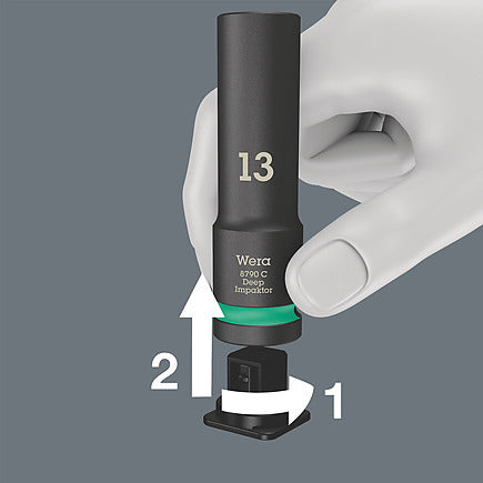 Wera Schraubendreher-Set 8790 C Impaktor – Deep Set 1
