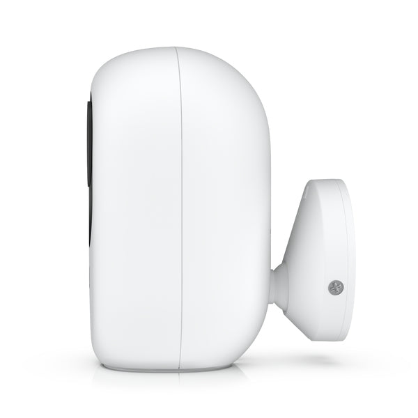 Ubiquiti UVC-G4-INS – Cube-Kamera, 5 MP, 2,8 mm Fixlinse, Aussen, WLAN, IPX5, Weiss