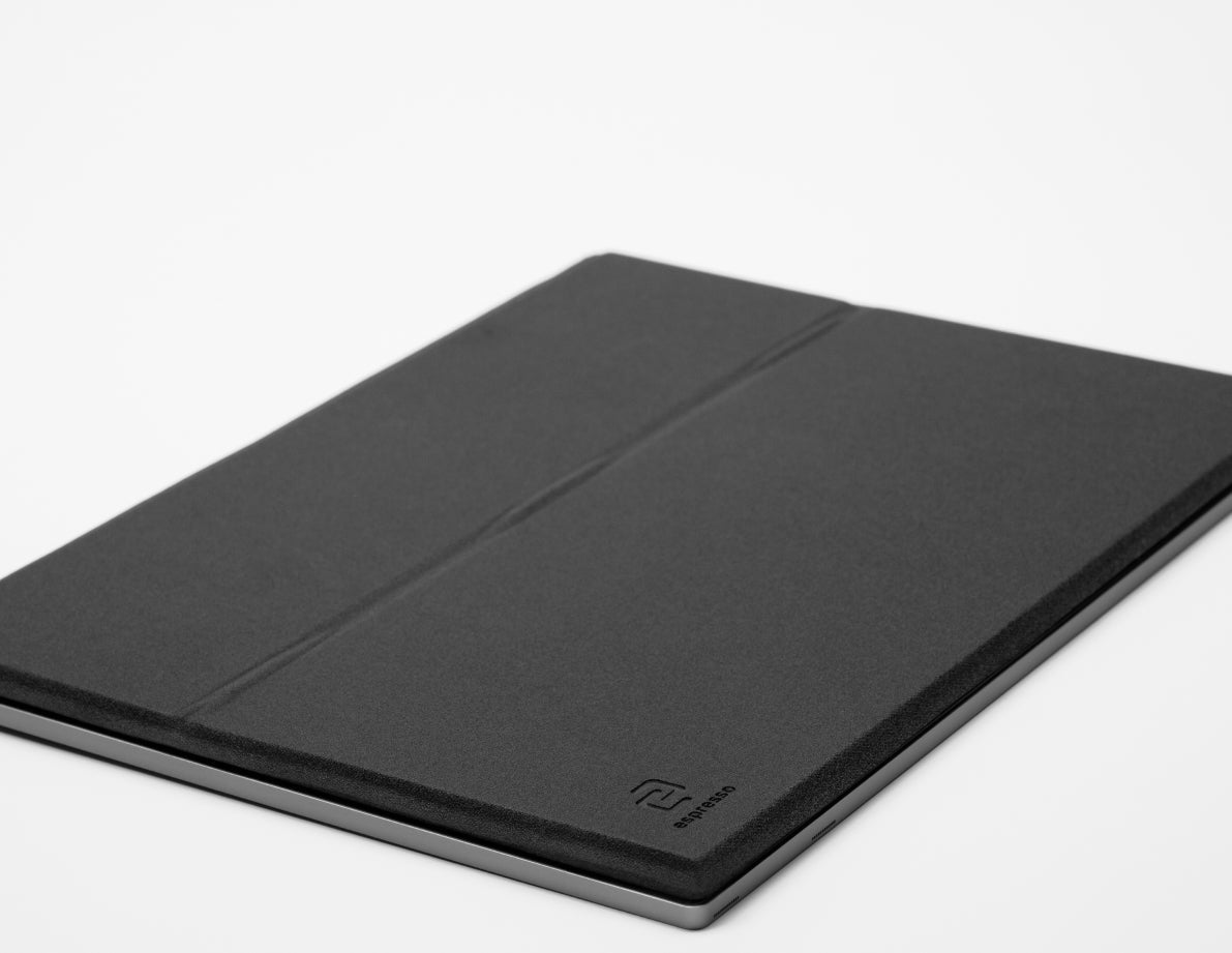 Espresso Displays Notebook-Schutzhülle für espresso 15" Display – Mikrofaser, Magnetverschluss – Schwarz