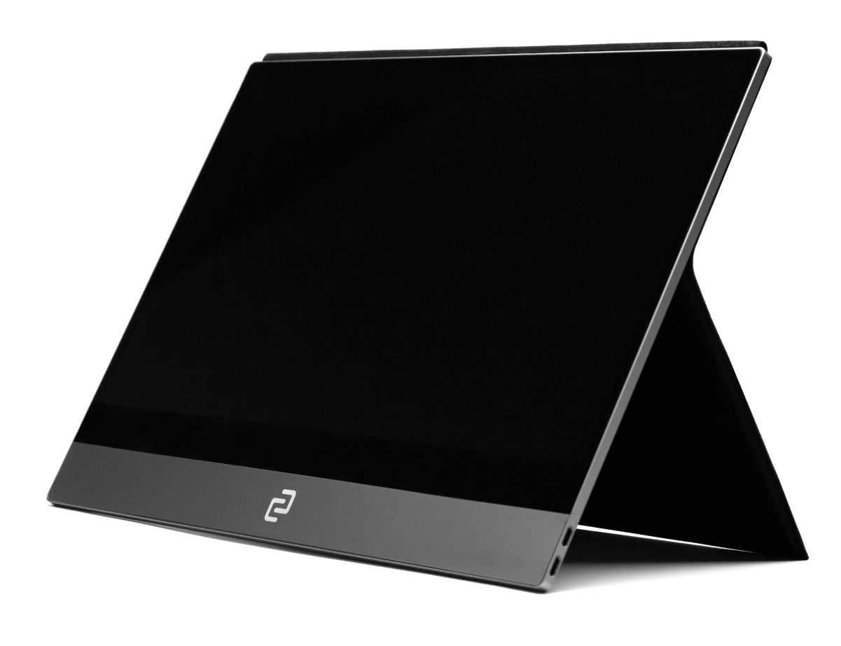 Espresso Displays Notebook-Schutzhülle für espresso 15" Display – Mikrofaser, Magnetverschluss – Schwarz