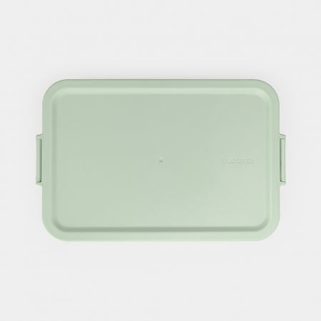 Brabantia Make & Take – Lunchbox 1,1 l, 25,5 × 16,6 × 3,7 cm, Kunststoff, Jade