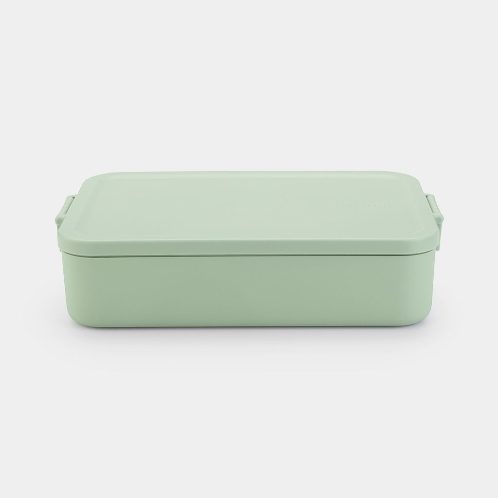Brabantia Make & Take – Lunchbox 2 l, 25,5 × 16,7 × 6,2 cm, Kunststoff, Hellgrün