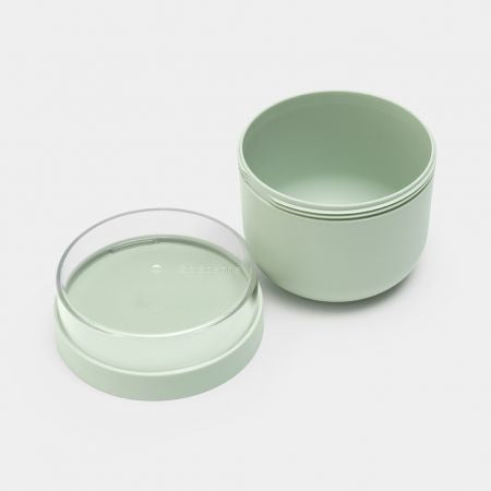 Brabantia Müeslischale Make & Take – 500 ml, Ø 11,0 cm, H 11,1 cm, Kunststoff, mit Deckel, spülmaschinenfest
