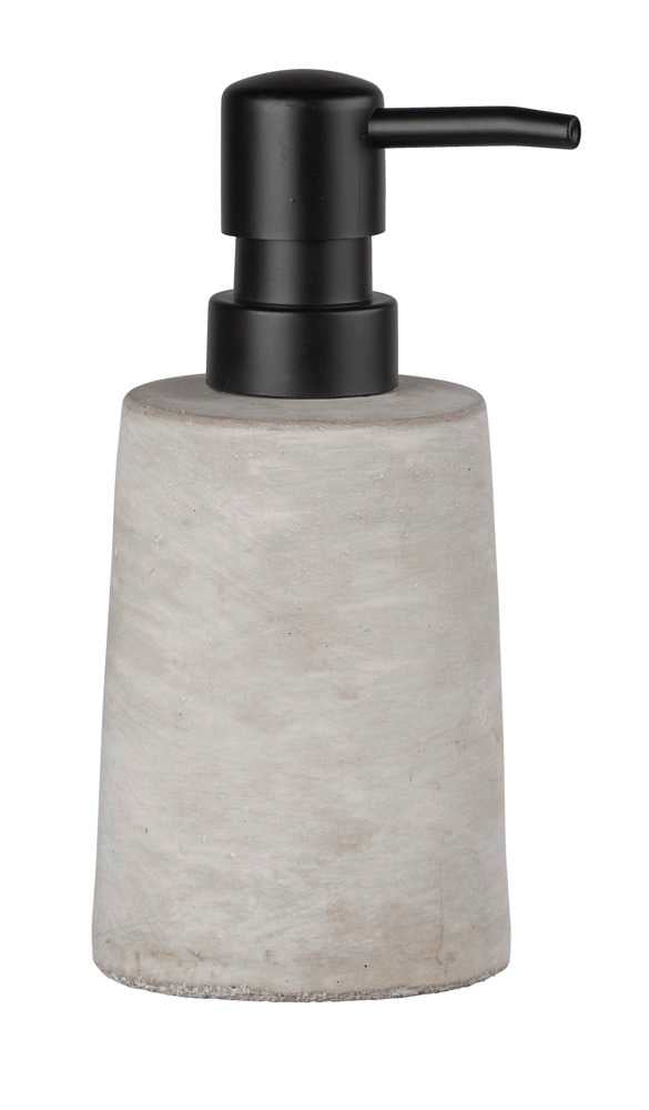 Wenko Villena Seifenspender – Beton, Grau, 150 ml