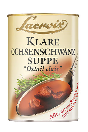 Lacroix Ochsenschwanz-Suppe Dose – 400 ml