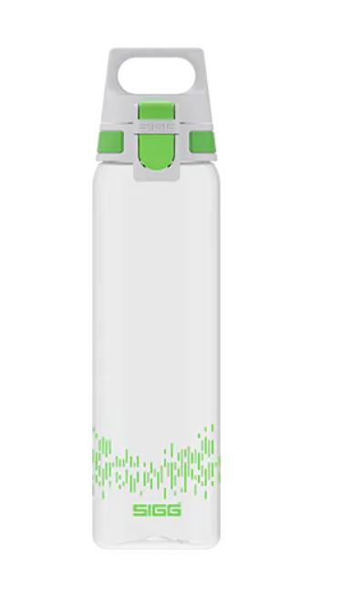 SIGG One Kindertrinkflasche 750 ml – Druckknopfdeckel, Tritan, Grün
