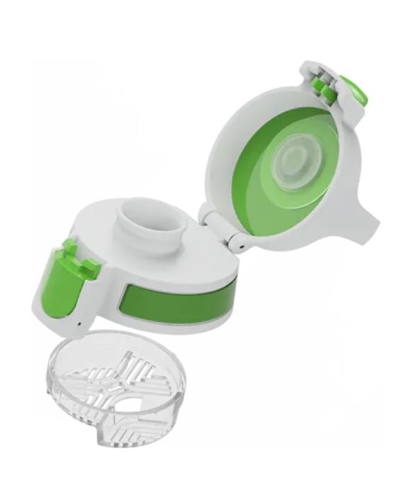 SIGG One Kindertrinkflasche 750 ml – Druckknopfdeckel, Tritan, Grün