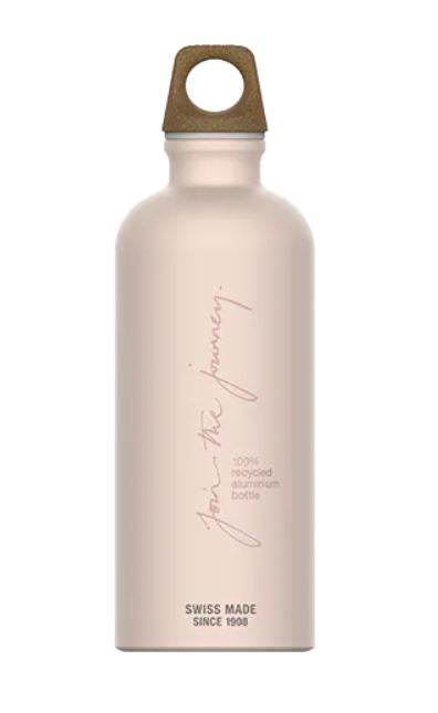 SIGG Journey Trinkflasche 600 ml – Aluminium, Schraubdeckel, Pink