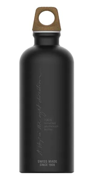 SIGG MyPlanet Direction Trinkflasche 600 ml – Aluminium, Schraubdeckel, für Kinder