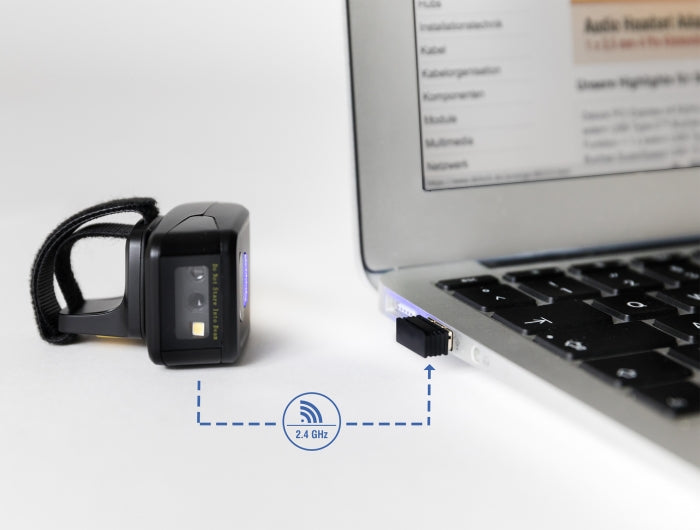 DeLOCK USB-A 2,4 GHz Adapter – für Wireless Barcodescanner