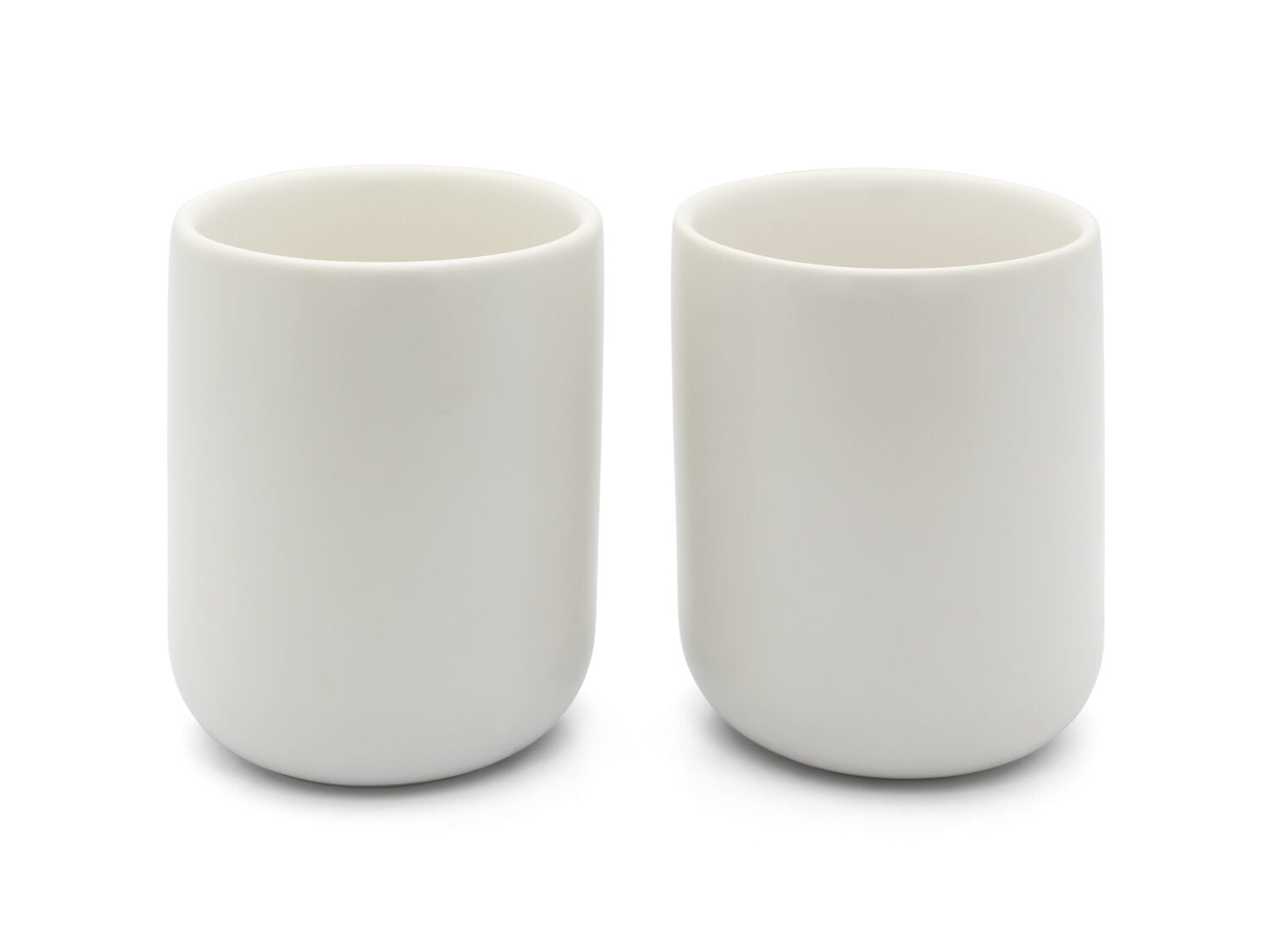 Bredemeijer Teetasse Umea – 4er Set, 200 ml, Ø 7,9 cm, H 8,9 cm, Keramik, Weiss