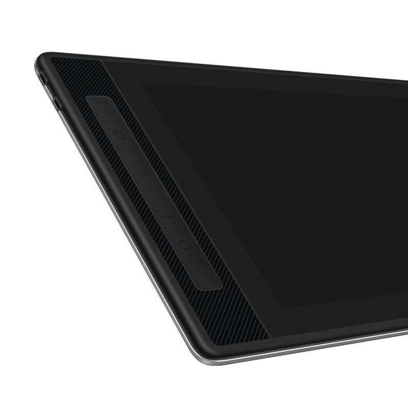HUION Kamvas Pro GT1302 Stiftdisplay, 13,3", Stift, Silber, 8192 Druckstufen, USB-C