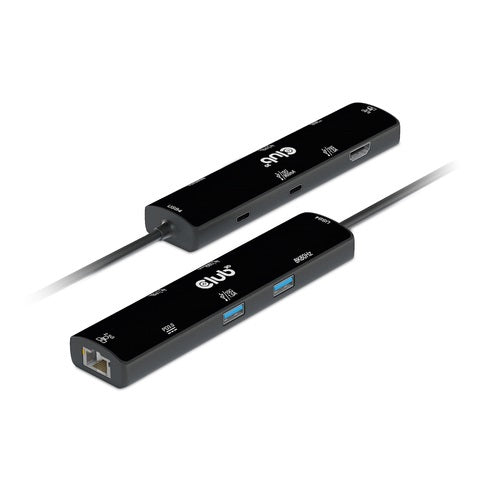 CLUB3D Club 3D Dockingstation – USB-C, 1× HDMI, 2× USB-A, 2× USB-C, 100 W PD, GbE