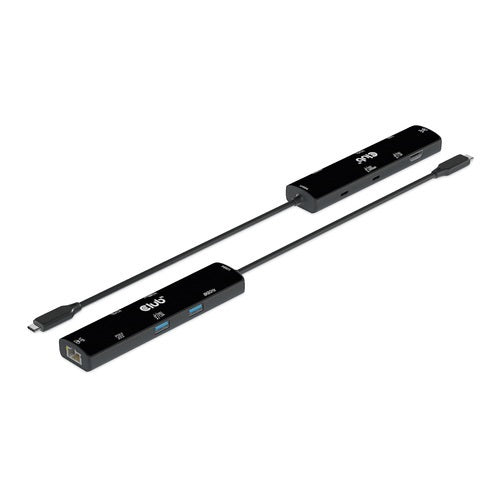 CLUB3D Club 3D Dockingstation – USB-C, 1× HDMI, 2× USB-A, 2× USB-C, 100 W PD, GbE