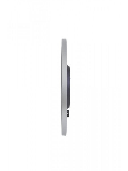 Alba HORGIANT Wanduhr – Analog, Ø 60 cm, silber, Aluminium/Glas