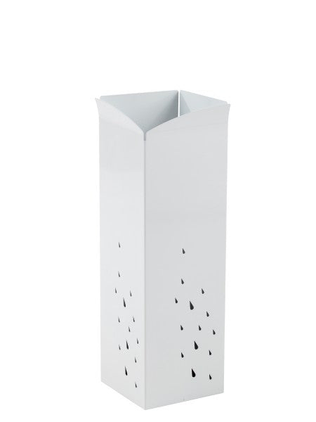 Alba PLUIE Schirmständer – Stahl – Weiss – Ø 150 × 450 mm