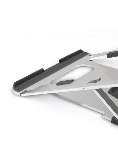 Alba Laptop-Ständer – bis 15,6", faltbar, 5 Höheneinstellungen – Aluminium