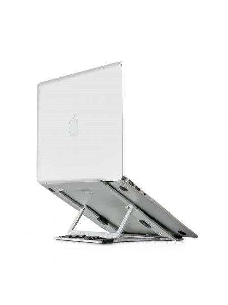 Alba Laptop-Ständer – bis 15,6", faltbar, 5 Höheneinstellungen – Aluminium