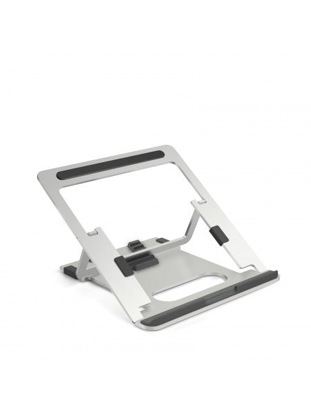 Alba Laptop-Ständer – bis 15,6", faltbar, 5 Höheneinstellungen – Aluminium