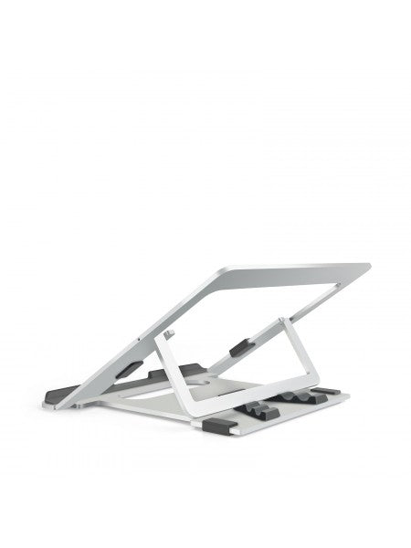Alba Laptop-Ständer – bis 15,6", faltbar, 5 Höheneinstellungen – Aluminium