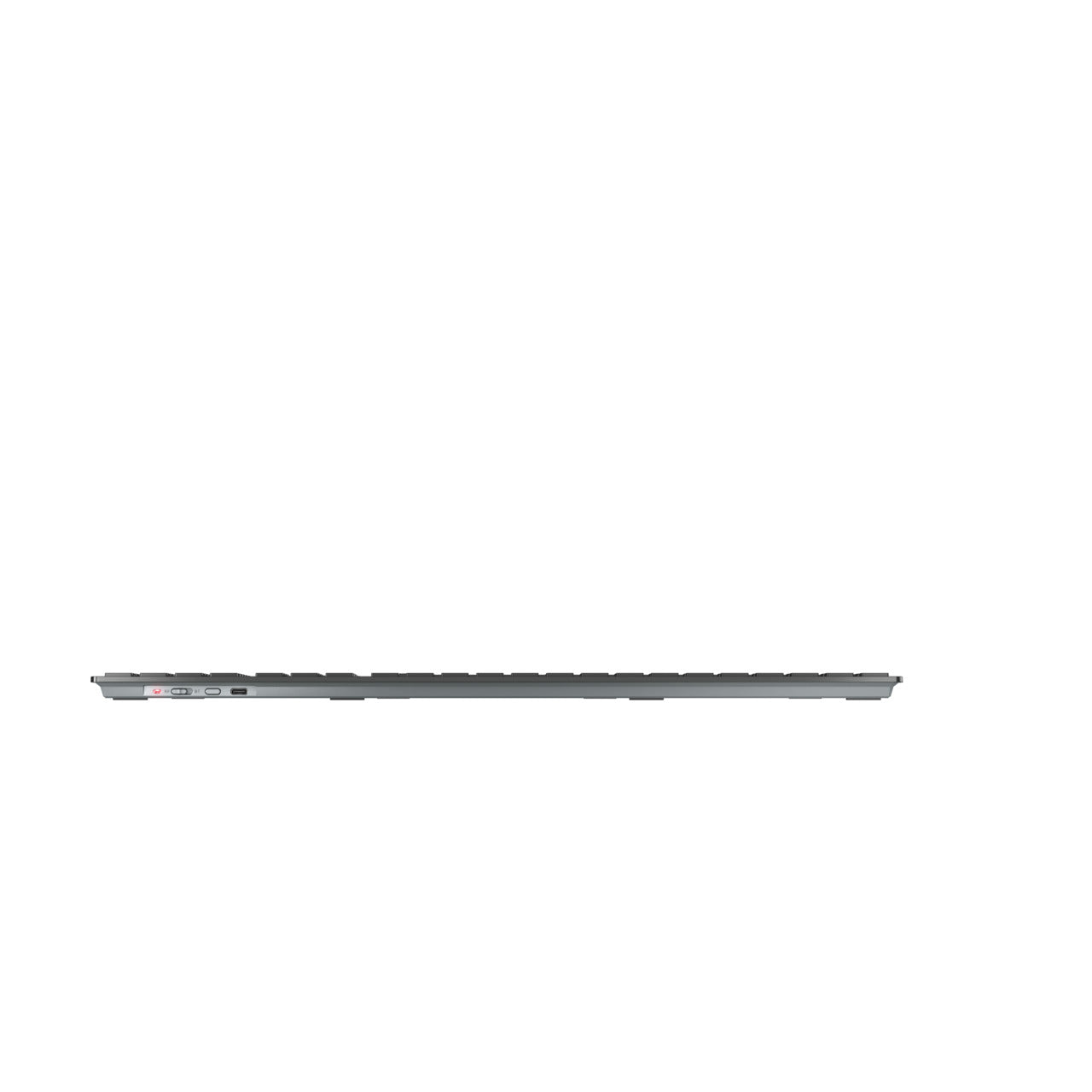 CHERRY KW 9100 SLIM – Tastatur, kabellos (Bluetooth/2,4 GHz), Fullsize (mit Ziffernblock)