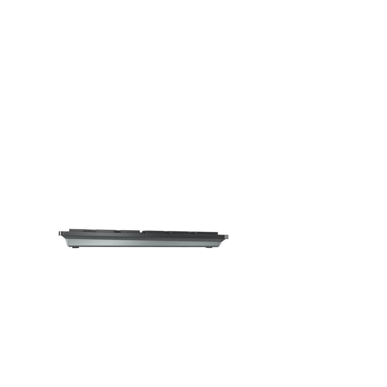 CHERRY KW 9100 SLIM – Tastatur, kabellos (Bluetooth/2,4 GHz), DE-Layout (DE), Fullsize (mit Ziffernblock)