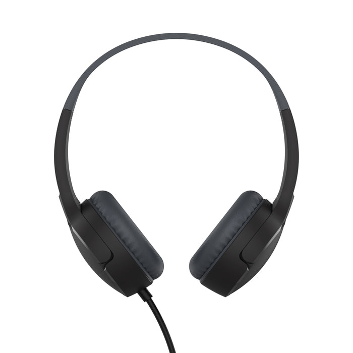 Belkin SoundForm Mini – On-Ear Kopfhörer – kabelgebunden, für Kinder – schwarz