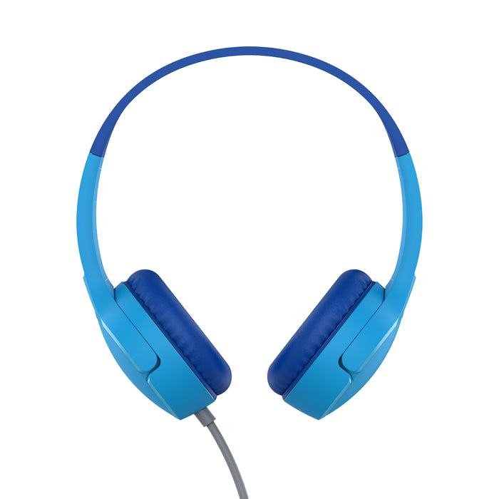 Belkin SoundForm Mini – On-Ear Kopfhörer – kabelgebunden – blau – für Kinder