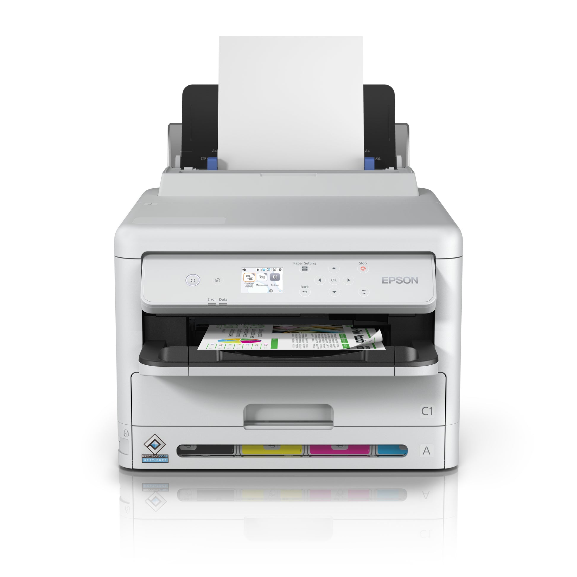 Epson WorkForce Pro WF-C5390 DW – Farbdrucker, A4, Duplex, USB, LAN, WLAN