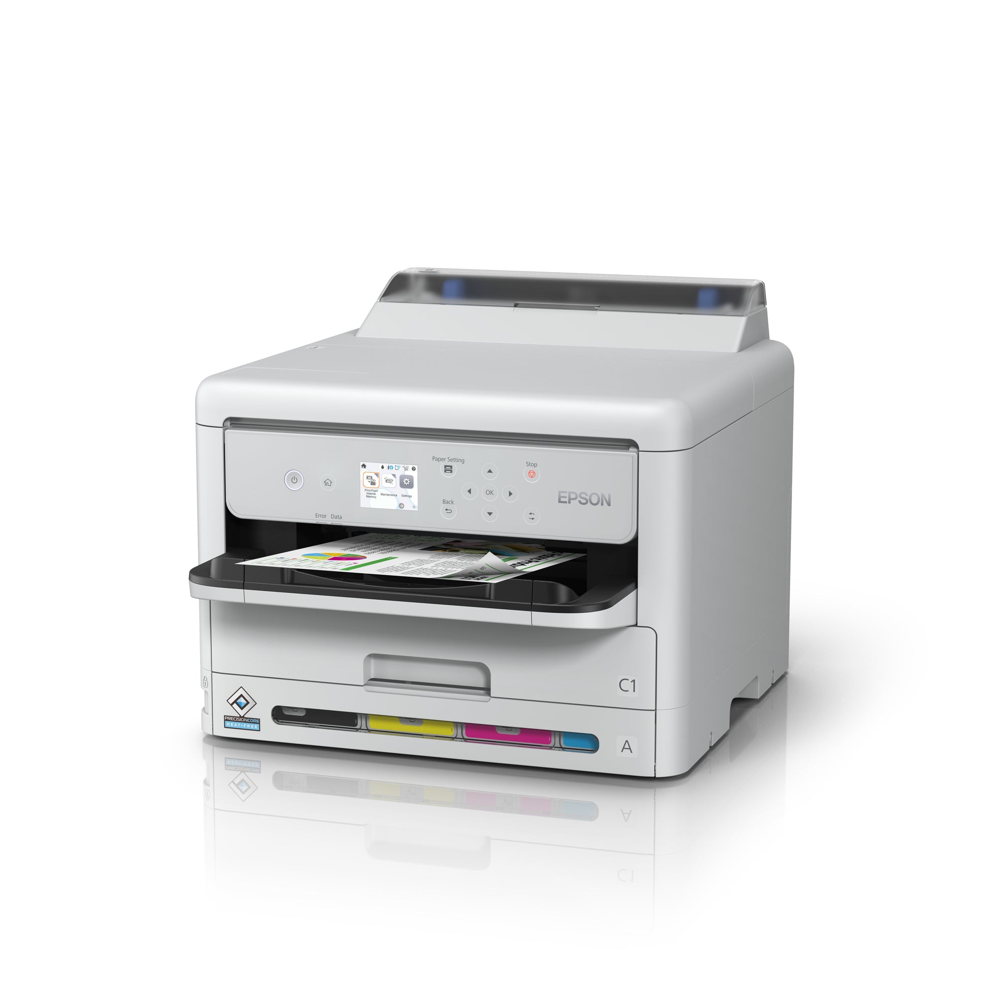 Epson WorkForce Pro WF-C5390 DW – Farbdrucker, A4, Duplex, USB, LAN, WLAN