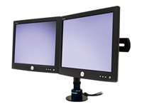 Ergotron DS100 – Monitorarm Tischhalterung – Klemme/Durchführung – Schwarz – für Ergotron DS100