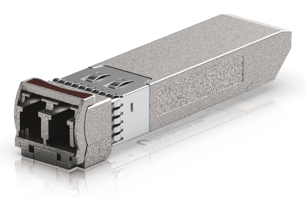 Ubiquiti SFP-Transceiver – SFP+, 11,3 Gbit/s, Singlemode, 1490 nm, 20 km, LC (UPC), CWDM – Braun/Grau
