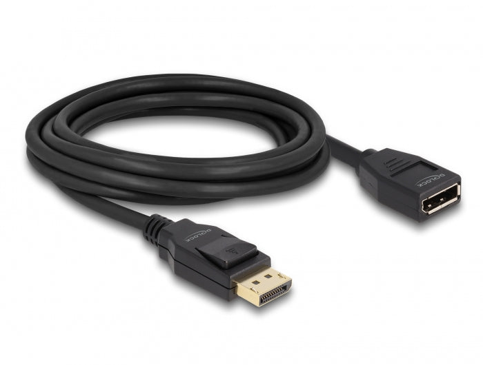 DeLOCK DisplayPort Verlängerung DP 1.2 4K 60 Hz – 3 m
