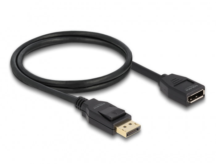 DeLOCK DisplayPort Verlängerung DP 1.2 4K 60 Hz – 1 m