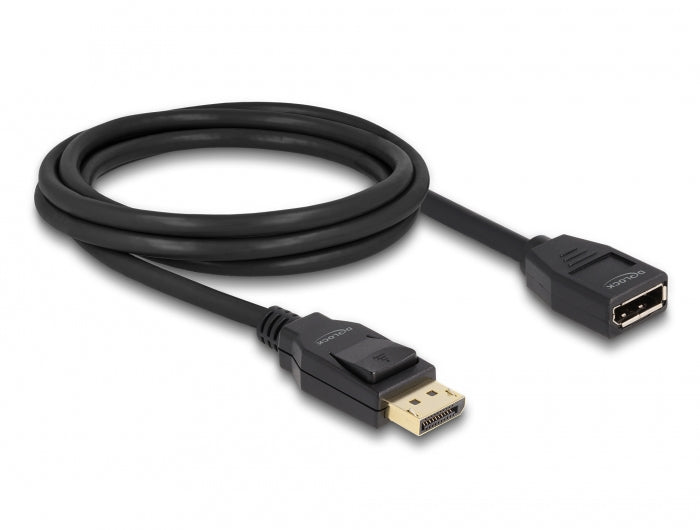 DeLOCK DisplayPort Verlängerung DP 1.2 4K 60 Hz – 2 m