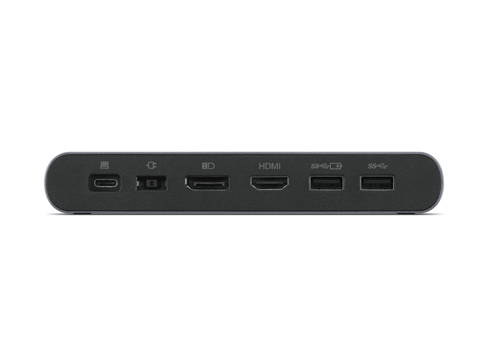 Lenovo Dockingstation – USB-C, 1× DP, 1× HDMI, 3× USB-A, für Windows 10/Windows 11