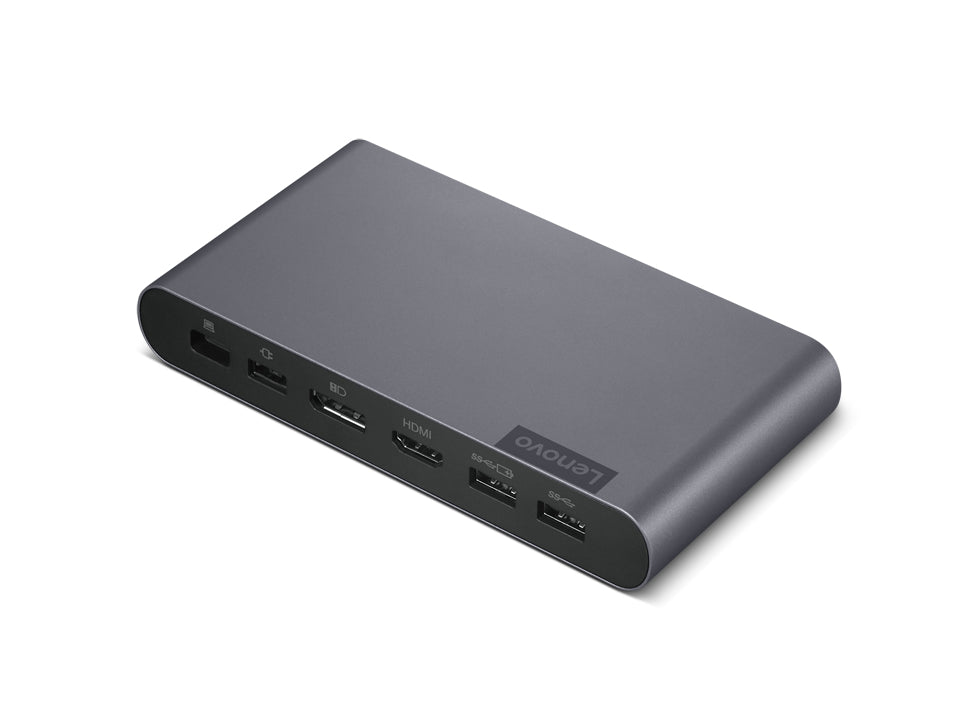 Lenovo Dockingstation – USB-C, 1× DP, 1× HDMI, 3× USB-A, für Windows 10/Windows 11